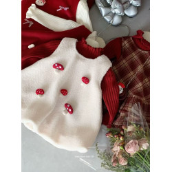 فستان الفطر ????من ٧ اشهر حتى ٣ سنوات 