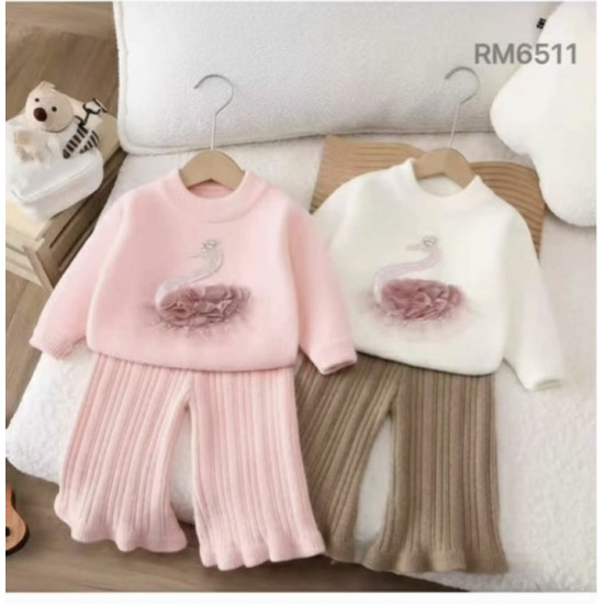 طقم صوف فلامنجو ٢-٦ سنوات