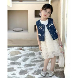 فستان انيق قطعتين ٢-٦ سنوات 