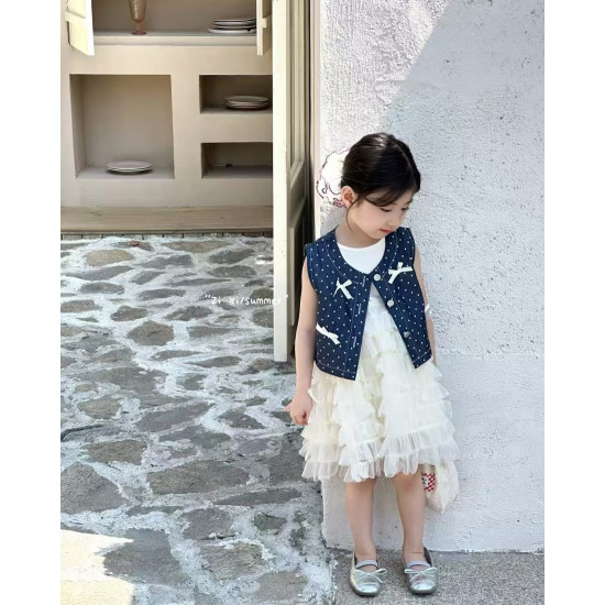 فستان انيق قطعتين ٢-٦ سنوات 