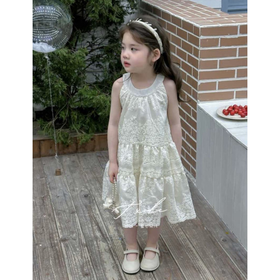 فستان دانتيل راقي ٢-٦ سنوات 