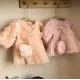 فستان الورد ٩اشهر حتى سنتين لون بطيخي