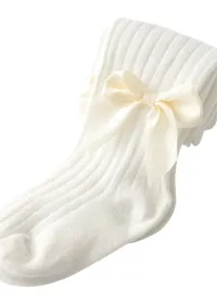 تايتس بناتي لون ابيض من يوم حتى ٩ سنوات