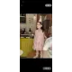 فستان لامع باللون الوردي ٢-٦ سنوات