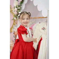 فستان أميرة اللؤلؤ